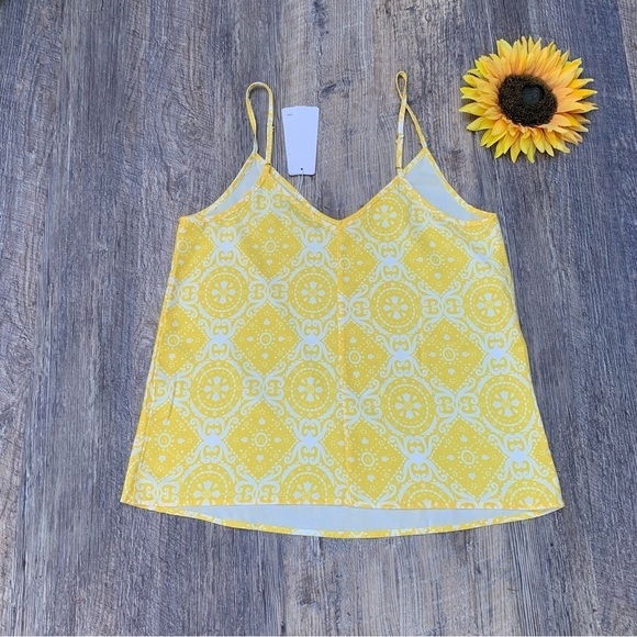 NWT Tecrew Brand Super Bright Summery Tank Size Medium - Picture 4 of 4